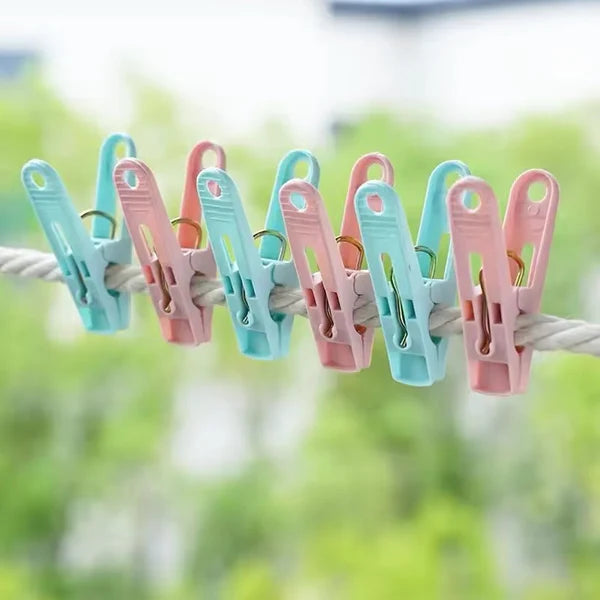 Cloth Hanging clips 25 Pcs With basket