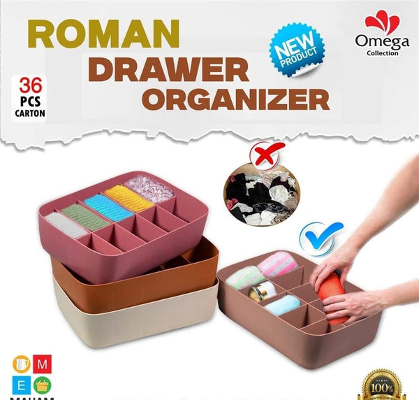 Roman drawer organizer