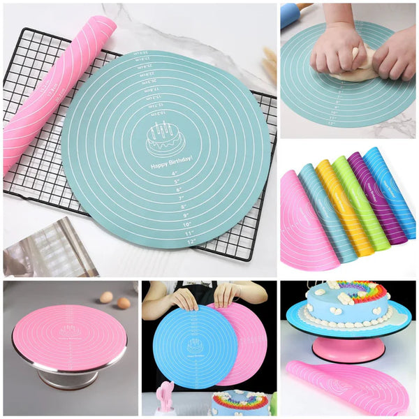 Round Shape Silicone Mat