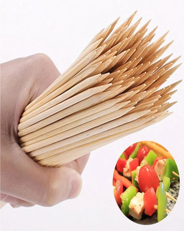 Wooden Skewers Sticks BBQ