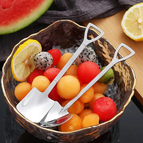 Creative Fruit Spoon Shovel Shaped Pack Of 2