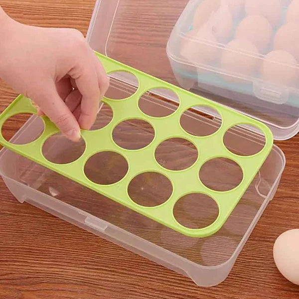 15 Grid Egg Storage Box