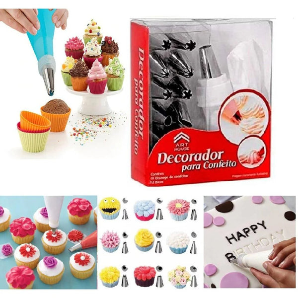 15 Piece Cake Decorating Set