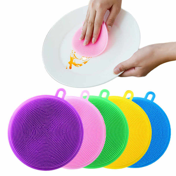 Silicone Dishwashing Sponge