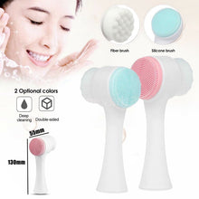 1pcs Double Side Cleansing Facial Brush