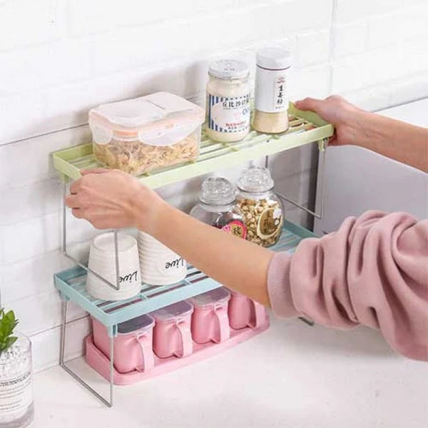 Kitchen Standing Counter Top Shelf