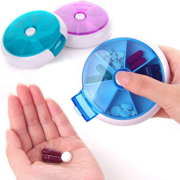 Plastic Pill Storage Organizer