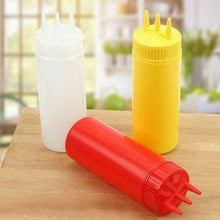 3 Nozzles Squeeze Bottles