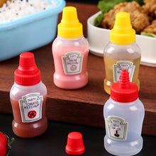 Mini Plastic Squeeze Bottle Pack Of 4