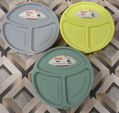 Three Divided Big Round Storage Box