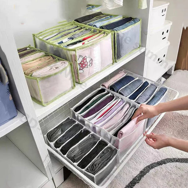 7 Grid Pants Organizer Storage Box