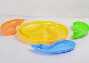 4 Compartment Multi-Purpose Serving Tray