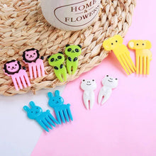 Cute Cartoon Kids Fork (10 Pcs 2 X Packs)