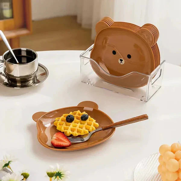 Bear Snack Plate (8pcs)