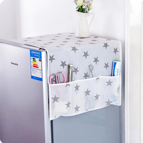 Fridge Cover With Pockets