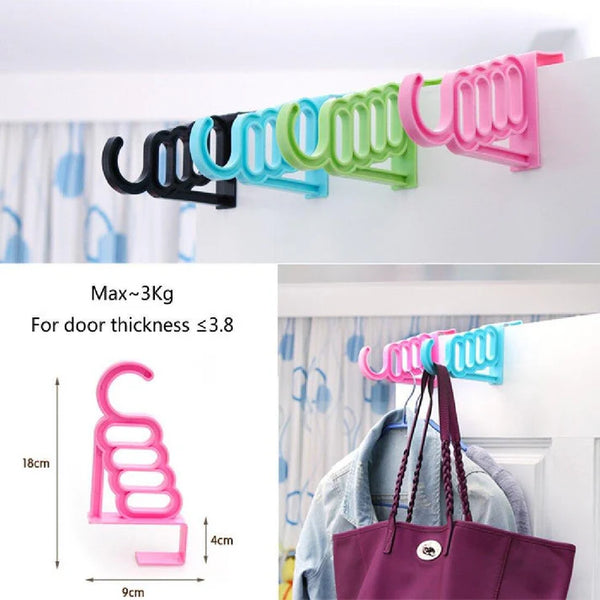 3 Pcs 5 Hole Multi-Function Home Accessories Foldable Clothes Hanger