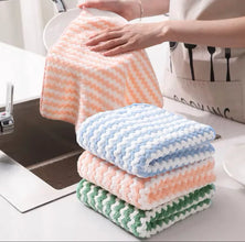 Pack Of 4 Superfine Fiber Kitchen Dishwashing Cloth