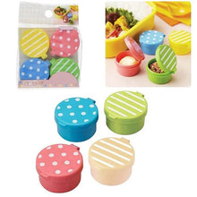 4 Pcs Mini Sauce & Seasoning Containers