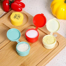 4 Pcs Mini Sauce & Seasoning Containers