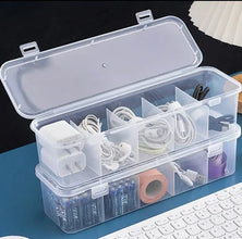 Transparent 4 Compartment Box