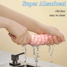 Pack Of 4 Superfine Fiber Kitchen Dishwashing Cloth