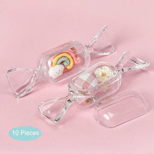 10pcs Mini Transparent Candy Shape Organizer