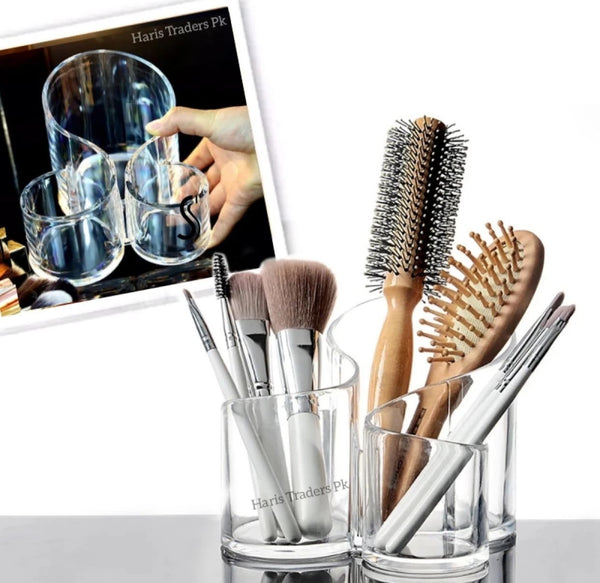 S shape brush holder