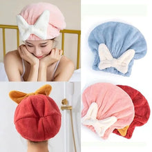 Microfiber Hair Drying Towel Cap