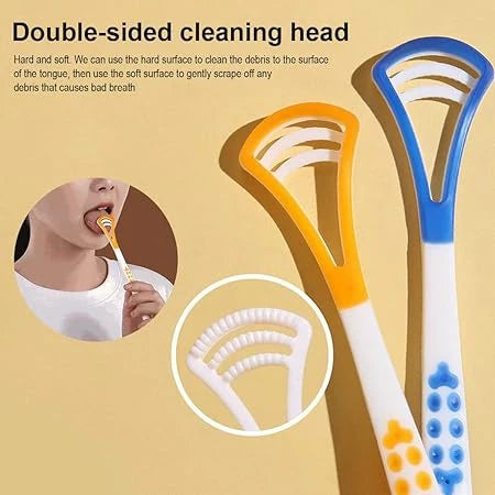 Double-Head Tongue Cleaner