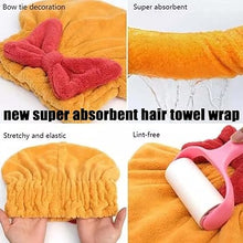 Microfiber Hair Drying Towel Cap