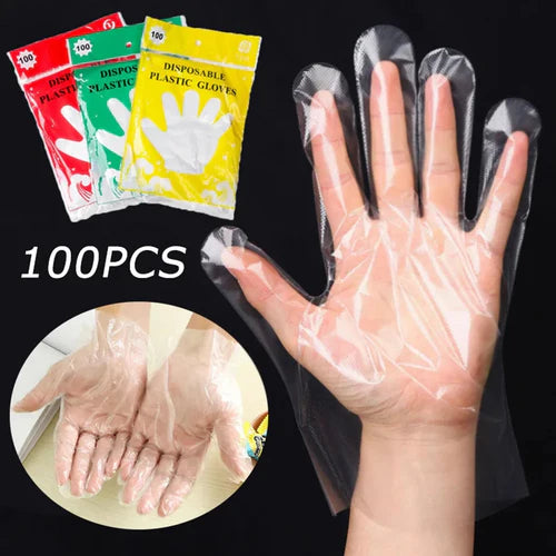 100 Pcs Disposible Gloves