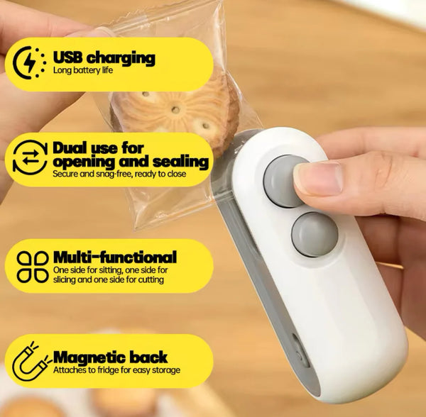 Rechargeable Plastic Bag Sealing Machine