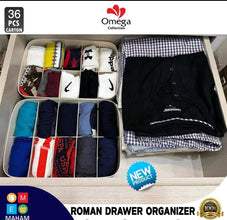 Roman drawer organizer