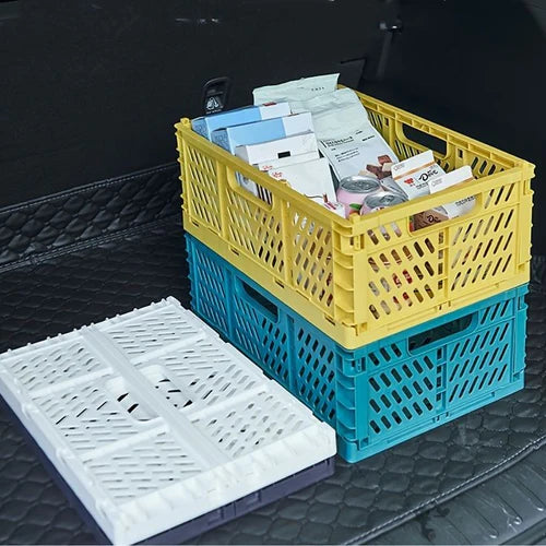 FOLDABLE STORAGE BASKET