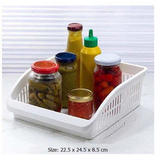 MEDIUM-SIZE STORAGE FRIDGE & MULTI-PURPOSE BASKET