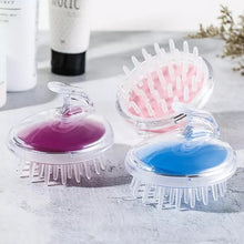 Shampoo Scalp Massage Brush Silicone