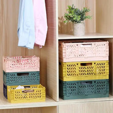 FOLDABLE STORAGE BASKET