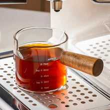 Expresso Measuring Cup With Wooden Handle