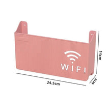 Wall Hanging Plastic Wireless Router Storage Box