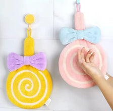 Cute Lollipop Shape Hand Towel