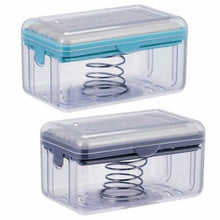 2 In 1 Soap Container with Soft Rubber Roller