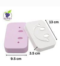 Smiley Soap Dish (Pack of 3)