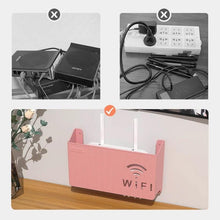 Wall Hanging Plastic Wireless Router Storage Box