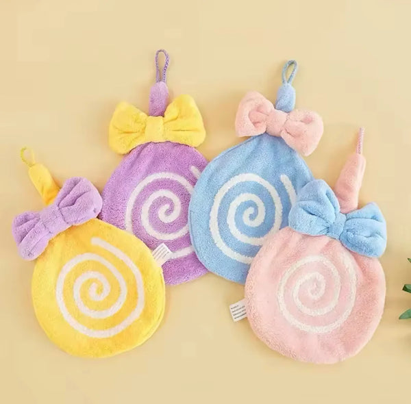 Cute Lollipop Shape Hand Towel