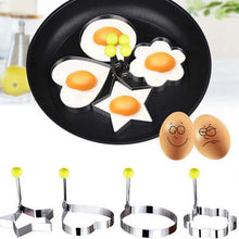 Egg Molds Stainless Steel 4 Pcs Set For Kitchen