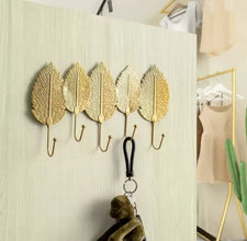 Multipurpose Metal Leaf Shape Hook