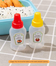 Mini Plastic Squeeze Bottle Pack Of 2