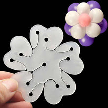 Flower Clip Tie Balloon pack Of 10