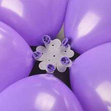 Flower Clip Tie Balloon pack Of 10