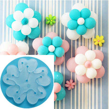 Flower Clip Tie Balloon pack Of 10